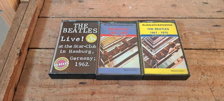 The Beatles Cassette Collectie, Cd's en Dvd's, Cassettebandjes, Gebruikt, Origineel, Pop, 2 t/m 25 bandjes, Ophalen of Verzenden