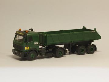 Kibri 14006 Mercedes Benz kipper, zeer netjes gebouwd beschikbaar voor biedingen