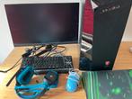Msi gaming pc complete setup, Ophalen, 8 GB, Zo goed als nieuw, SSD