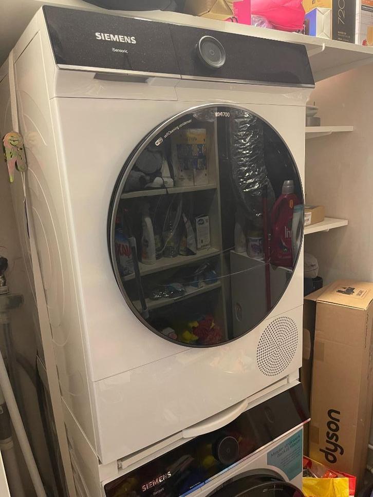 Siemens WQ45B2A5NL - iQ700 - Warmptepompdroger met stoom, Witgoed en Apparatuur, Wasdrogers, Zo goed als nieuw, Condens, Voorlader