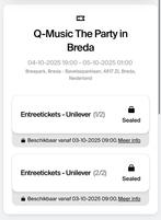 Q-music party Breda 4 oktober, Twee personen, Overige soorten