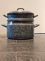 Stoompan rijstpan. Doorsnee 22cm, Huis en Inrichting, Keuken | Potten en Pannen, Ophalen of Verzenden, Gebruikt, Overige materialen