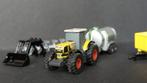 Claas tractor met aanhanger giertank 1:120 Bruder Mini Pol, Verzenden, Zo goed als nieuw, Tractor of Landbouw