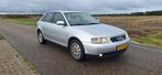 Audi A3 1.6 75KW 5D 2001 Grijs, Voorwielaandrijving, Stof, Zilver of Grijs, 1065 kg
