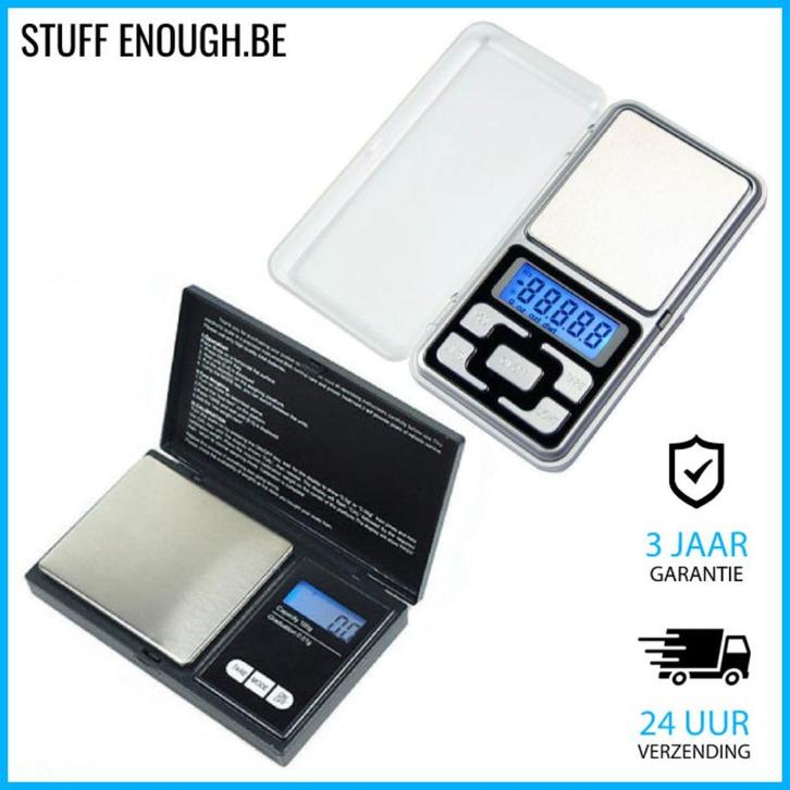 Nieuwe Digitale Mini Precisie Weegschaal - Tot op 0.01 Gram, Witgoed en Apparatuur, Weegschalen, Nieuw, Digitaal, Overige typen