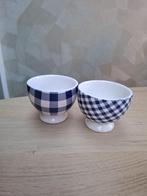 Servies At home with Marieke  blauw /witte kommen, Gebruikt, Ophalen of Verzenden, Kom(men), Overige stijlen