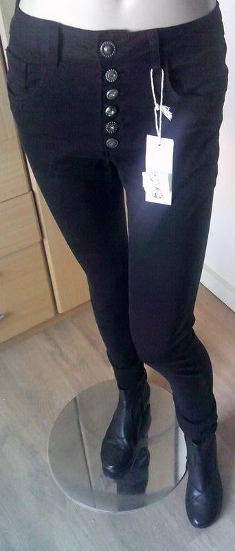 JEWELLY nieuwe baggy zwarte broek maat XS, Kleding | Dames, Broeken en Pantalons, Verzenden, Zwart, Nieuw, Maat 34 (XS) of kleiner