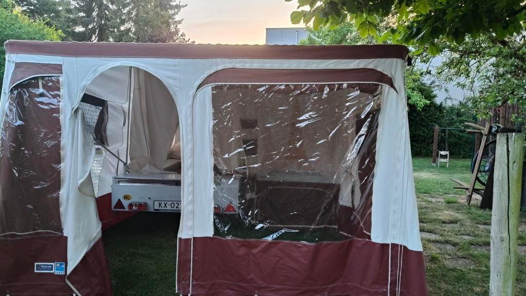 Jamet Jametic vouwwagen met 1-2-3 opzetsysteem, Caravans en Kamperen, Ophalen, Aanwezig, Jamet