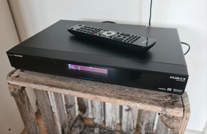 Humax iHDR-5200C TV-decoder / ontvanger + afstandsbediening, Audio, Tv en Foto, Decoders en Harddiskrecorders, Gebruikt, Harddiskrecorder