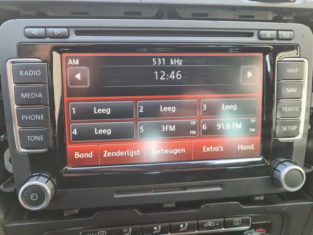 Rns 510 dvd radio cd speler voor volkswagen audi seat skoda, Auto diversen, Ophalen, Gebruikt