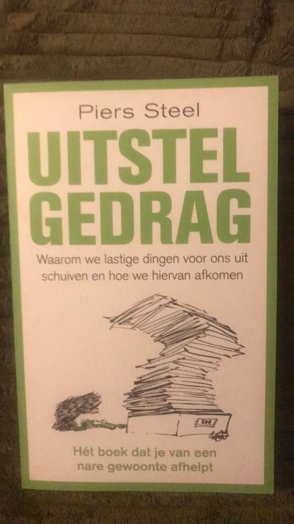 Piers Steel - Uitstelgedrag, Ophalen of Verzenden, Zo goed als nieuw, Piers Steel, Overige onderwerpen