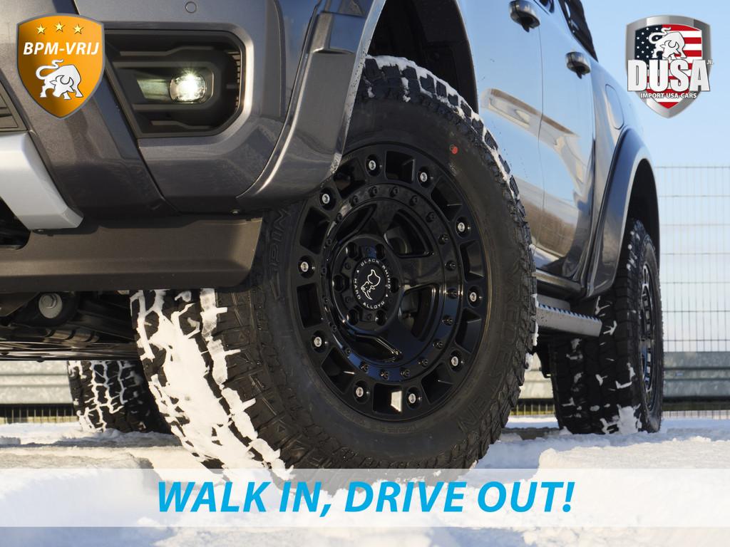 Ford Ranger 2.3 Double Cab Wildtrak PHEV | Plug-in Hybrid |, Auto's, Ford, Automaat, Zwart, 2261 cc, Adaptive Cruise Control