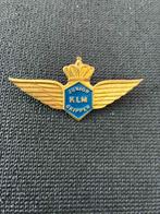 Mooie broche Junior Skipper KLM - Luchtvaart, Ophalen of Verzenden, Zo goed als nieuw, Merk, Speldje of Pin