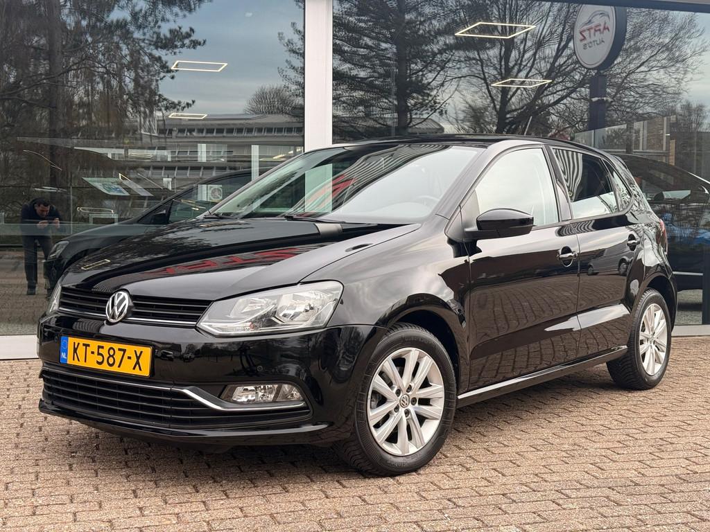 Volkswagen Polo 1.2 TSI Highline l Beats Sound l, Stof, 4 cilinders, Zwart, Bedrijf