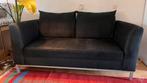 2 seat couch Black suede, Ophalen, Gebruikt, 150 tot 200 cm, Tweepersoons