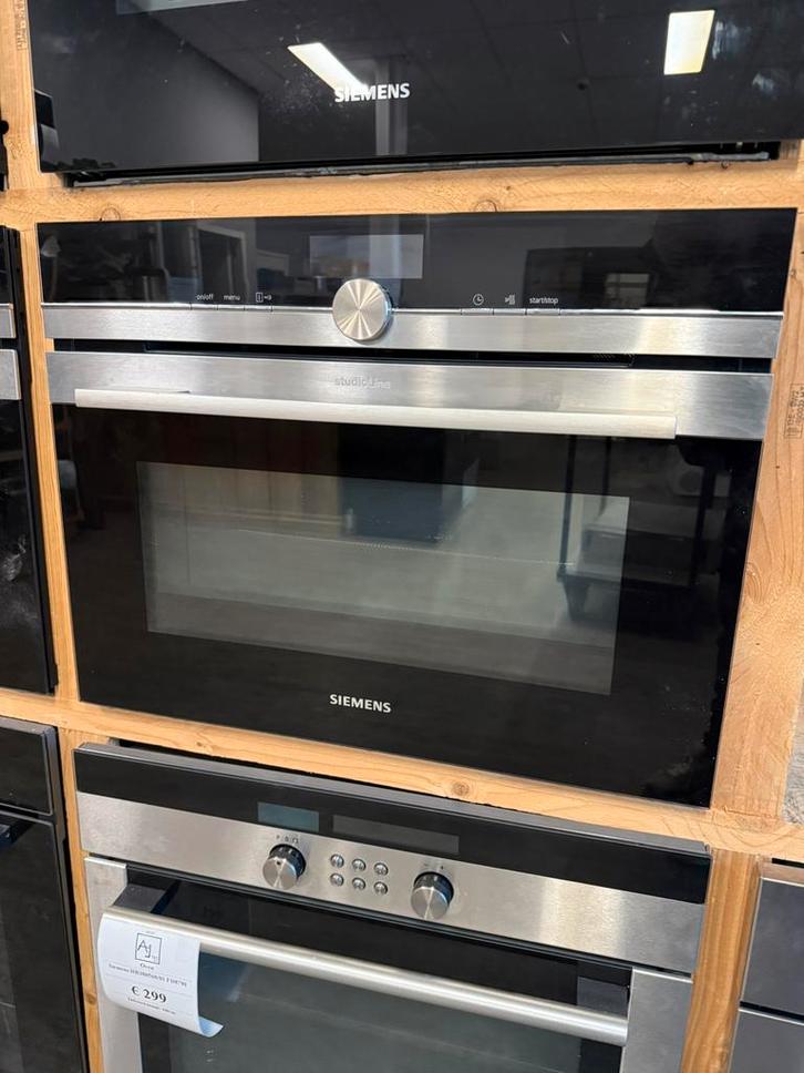 Siemens combimagnetron studioline, Witgoed en Apparatuur, Magnetrons, Zo goed als nieuw, Inbouw, Combimagnetron, Hete lucht, Ophalen