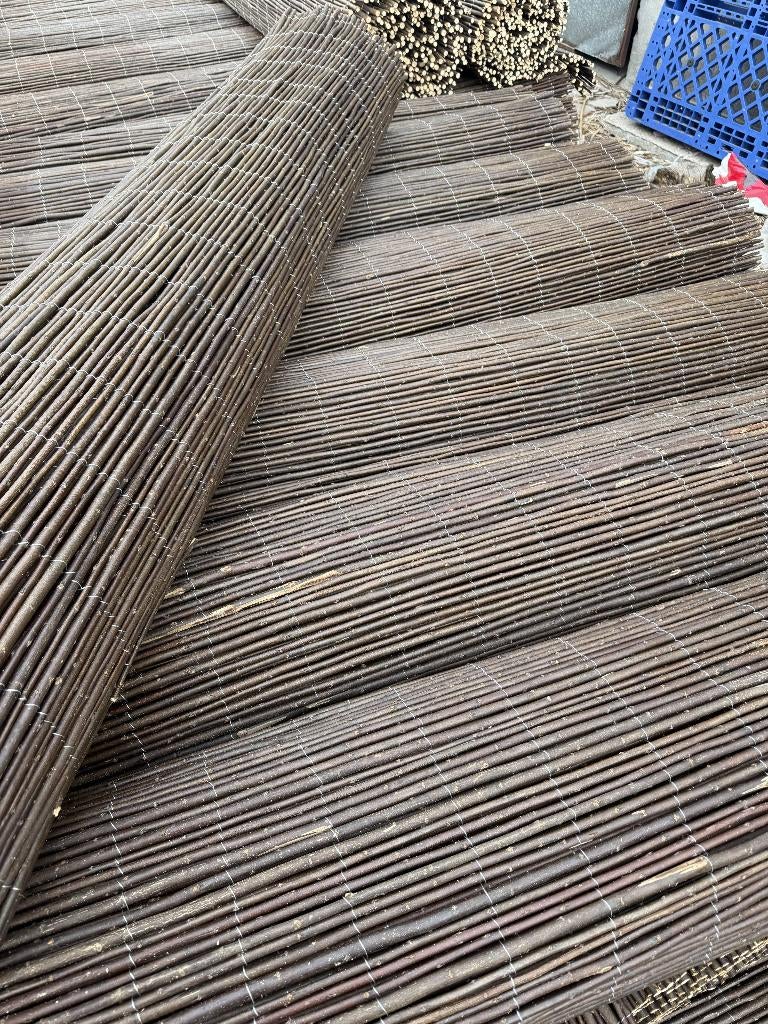 top quality wilgenmatten en rietmatten, 1 tot 2 meter, Minder dan 3 meter, Nieuw, Ophalen of Verzenden
