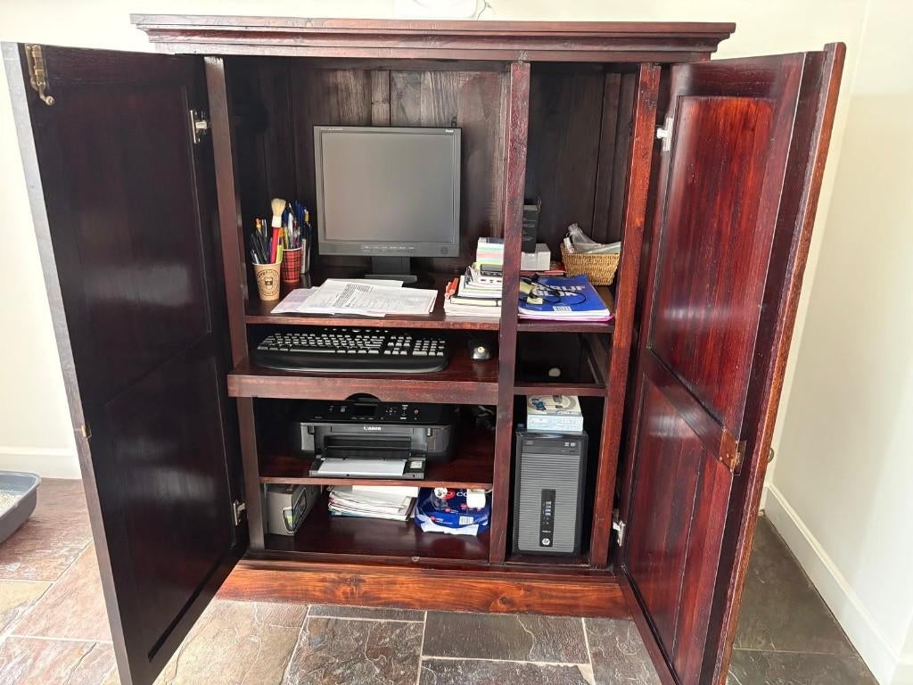 Computermeubel, Ophalen, Gebruikt, 70 tot 120 cm, 120 tot 170 cm