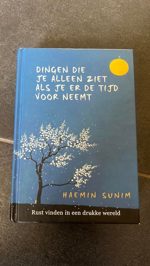 Dingen die je alleen ziet als je er de tijd voor neemt, Boeken, Ophalen of Verzenden, Zo goed als nieuw, Haemin Sunim