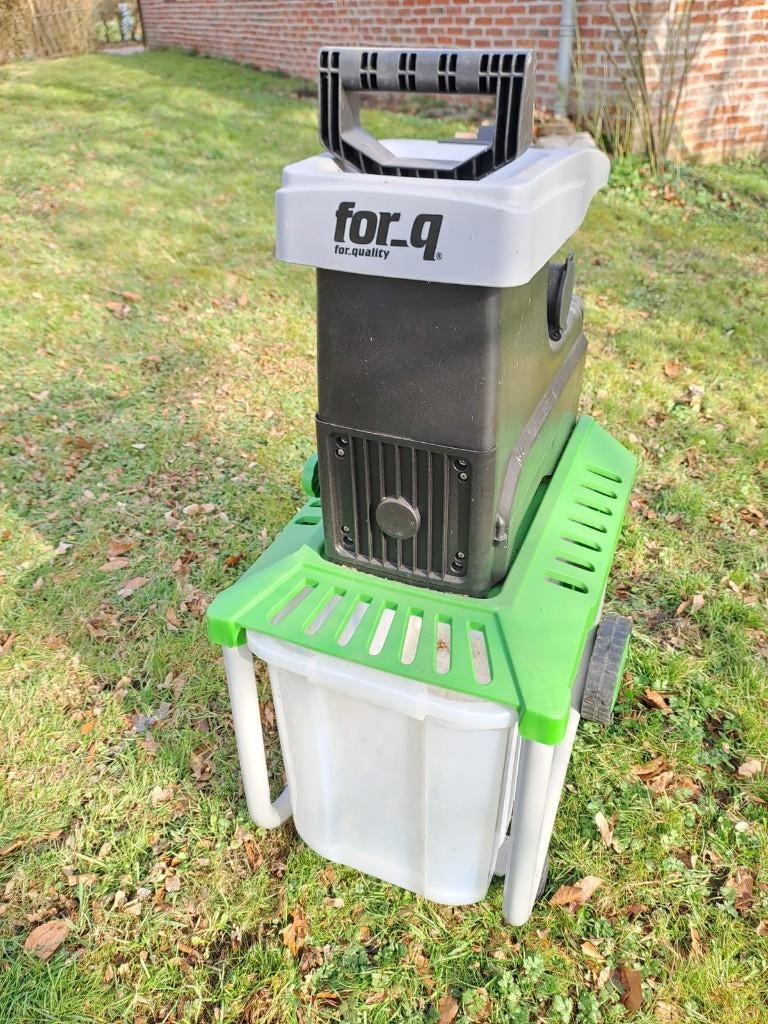 FOR_Q Hakselaar elektrisch FQ-ELH 2500, Ophalen, Gebruikt, For_q, Met opvangbak