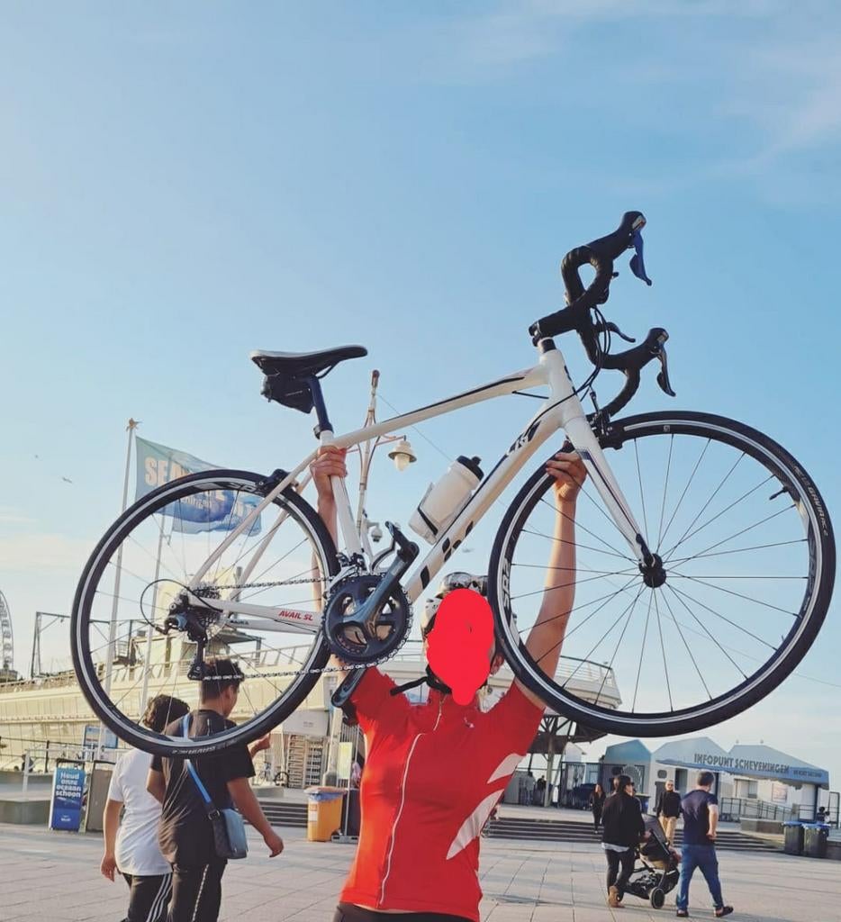 Dames racefiets Giant Liv, Fietsen en Brommers, Fietsen | Racefietsen, Ophalen, Aluminium, 49 tot 53 cm, Giant