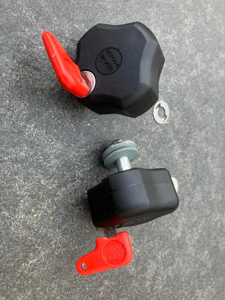 Hepco & Becker motor koffer sloten, Motoren, Ophalen of Verzenden, Nieuw