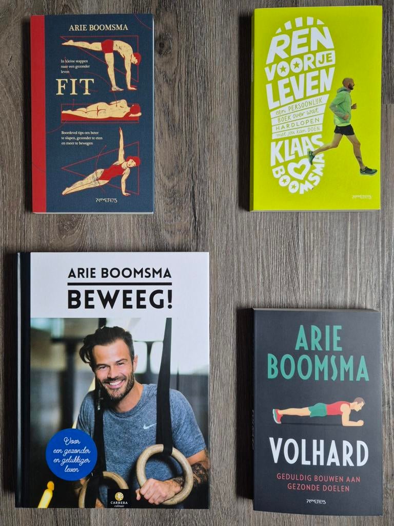 BOEKEN ARIE EN KLAAS BOOMSMA, Ophalen of Verzenden, Nieuw, Arie Boomsma, Overige sporten