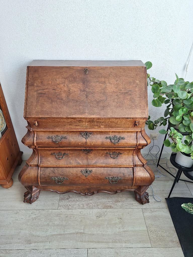 antieke bureau, Huis en Inrichting, Bureaus, Ophalen, Gebruikt, Overige typen