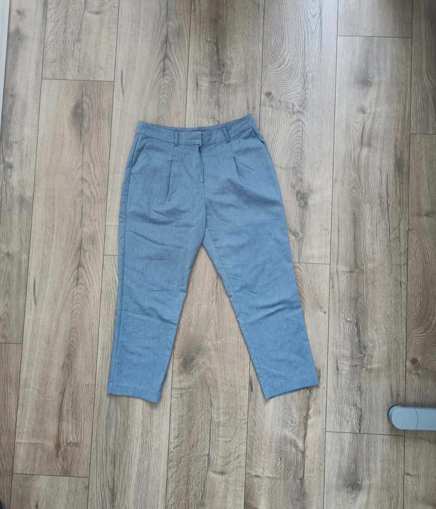 Mooie pantalon 7/8e FRNCH, Kleding | Dames, Blauw, Maat 42/44 (L), Ophalen of Verzenden, Zo goed als nieuw