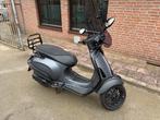 Piaggio Vespa Sprint 50 mat zwart, Maximaal 45 km/u, Vespa S, Ophalen of Verzenden, Zo goed als nieuw