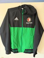 Adidas Feyenoord Trainingsjack gedragen door eerste elftal, Maat 52/54 (L), Zwart, Ophalen of Verzenden, Zo goed als nieuw