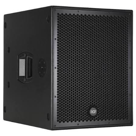 RCF Set: 2x 8004-AS subs & 2x HDM45A tops met hoezen, Gebruikt, Complete surroundset, 120 watt of meer, Ophalen