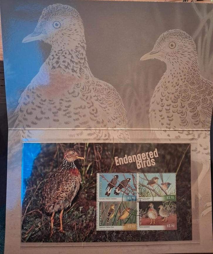AUSTRALIË 2026: ENDANGERED BIRDS
SPECIAL-EDITION GESTEMPELD, Postzegels en Munten, Postzegels | Oceanië, Gestempeld, Ophalen of Verzenden