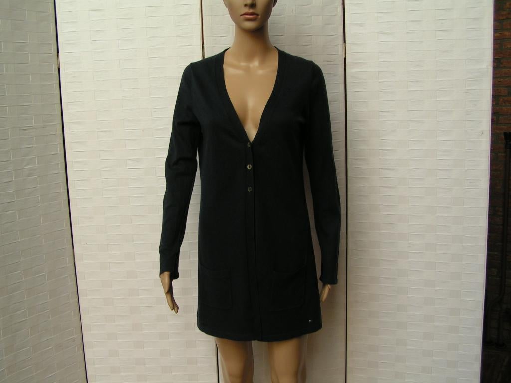 TOMMY HILFIGER vest,Mt S topstaat, Tweedehands, Blauw, Tweedehands, Ophalen of Verzenden