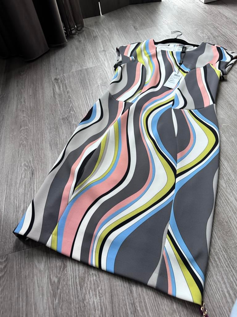 Marc Cain Jurk Pucci Print Maat 38/40, Kleding | Dames, Maat 38/40 (M), Overige kleuren, Ophalen of Verzenden, Zo goed als nieuw