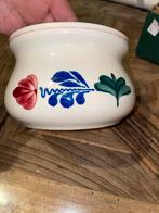 Boerenbont Boch Theelicht - Volledig Intact, Overige materialen, Wit, Ophalen of Verzenden, Zo goed als nieuw