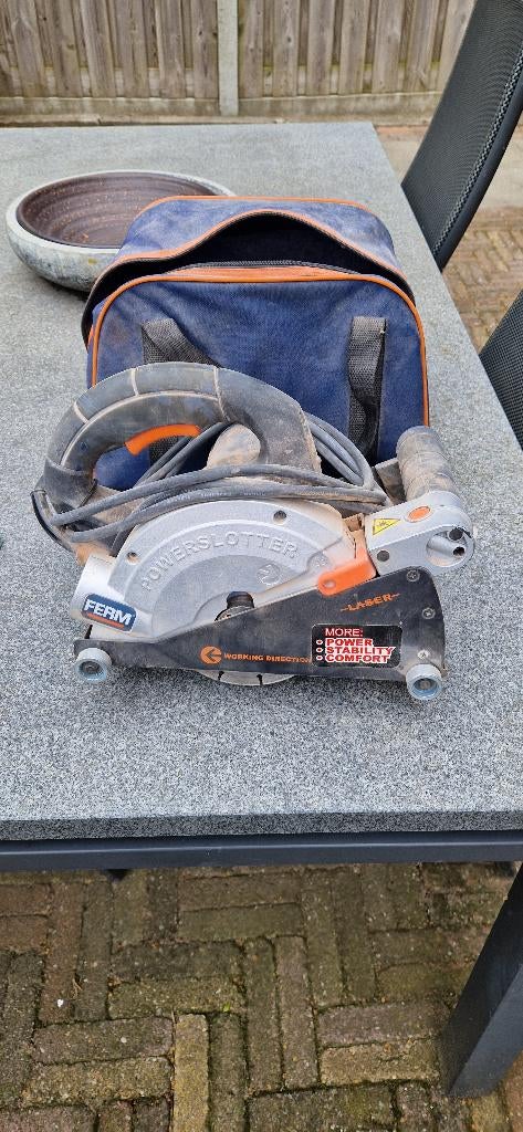 Sleuvenfrees, Ophalen, Gebruikt, Sleuvenfrees, Ferm