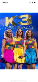 4 kaarten K3 originals de reunie, Twee personen, Ticket of Toegangskaart