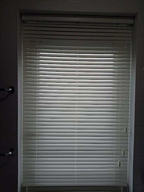 PVC Jaloezieën 95cm x 150cm, Ophalen, Gebruikt, Wit, 50 tot 100 cm