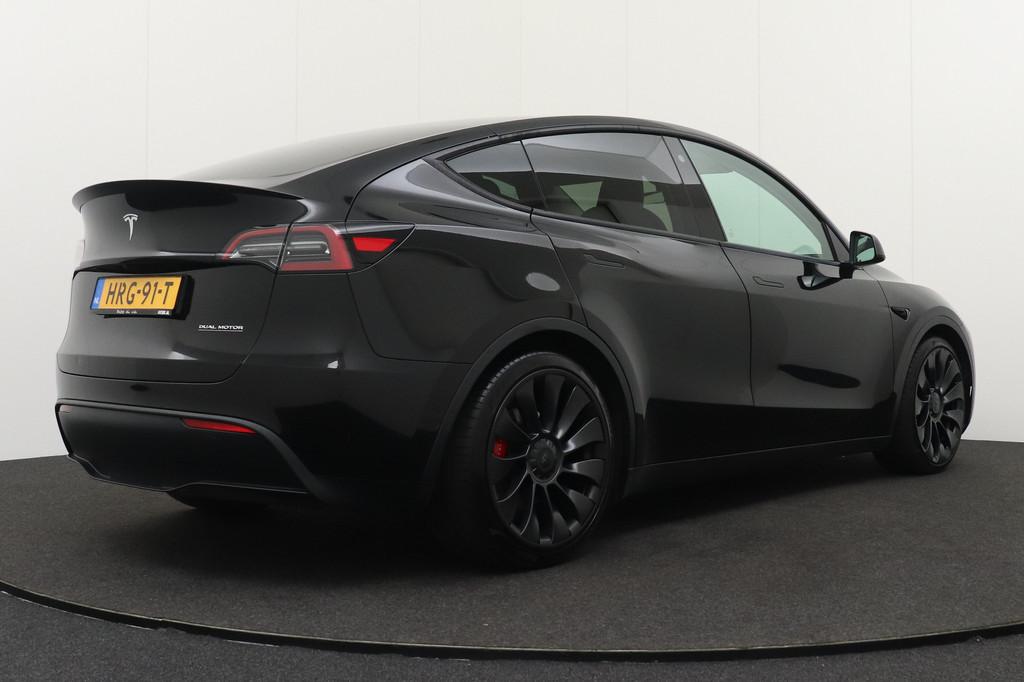 Tesla Model Y Performance AWD 75 kWh Autopilot Pano-dak 21'L, Auto's, Tesla, Automaat, 514 km, Gebruikt, 1972 kg