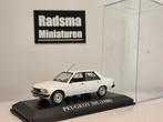 Peugeot 305 sedan - Wit 1980 - 1:43 Ixo/Altaya, Overige merken, Auto, Ophalen of Verzenden, Zo goed als nieuw