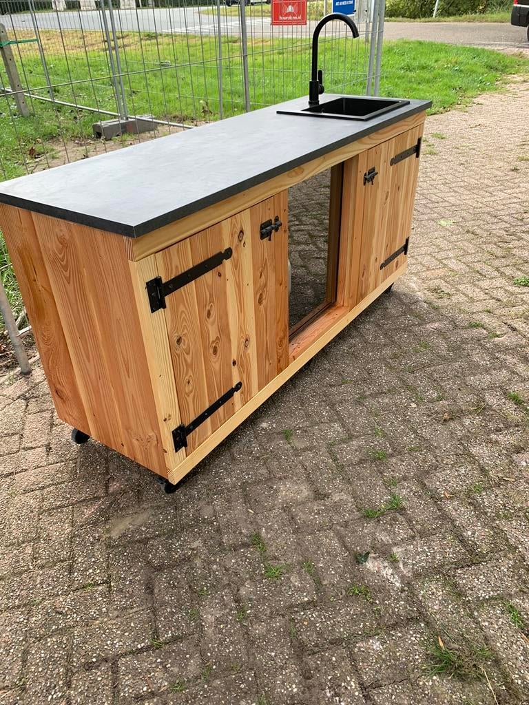 Buitenkeuken op maat gemaakt, Tuin en Terras, Buitenkeukens, Ophalen of Verzenden, Nieuw, Houtskool