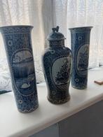 Set van 3 Petrus Regout & Co Maastricht vazen, Antiek en Kunst, Ophalen