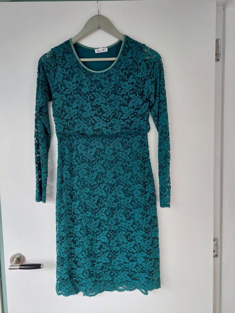 Zwangerschaps- en voedingsjurken maat XS, Kleding | Dames, Positiekleding, Gedragen, Jurk, Maat 34 (XS) of kleiner, Zwart, Ophalen of Verzenden