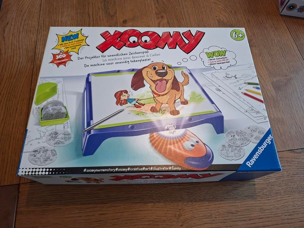 Xoomy tekentafel met sjablonen, Ophalen of Verzenden, Zo goed als nieuw