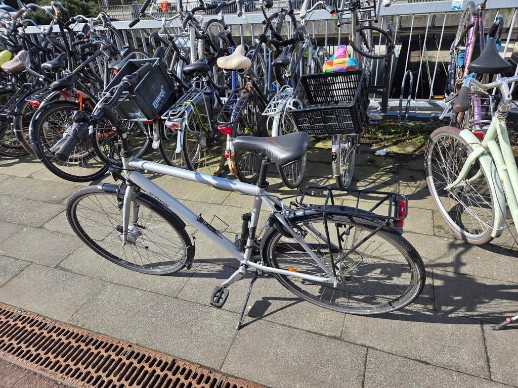BTwin Rapid 300 - Gebruikte stads fiets met dynamo, Ophalen, Gebruikt, Overige merken