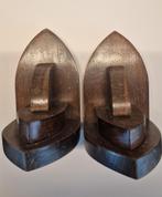 Art Deco Houten Boekensteunen, Antiek en Kunst, Ophalen of Verzenden