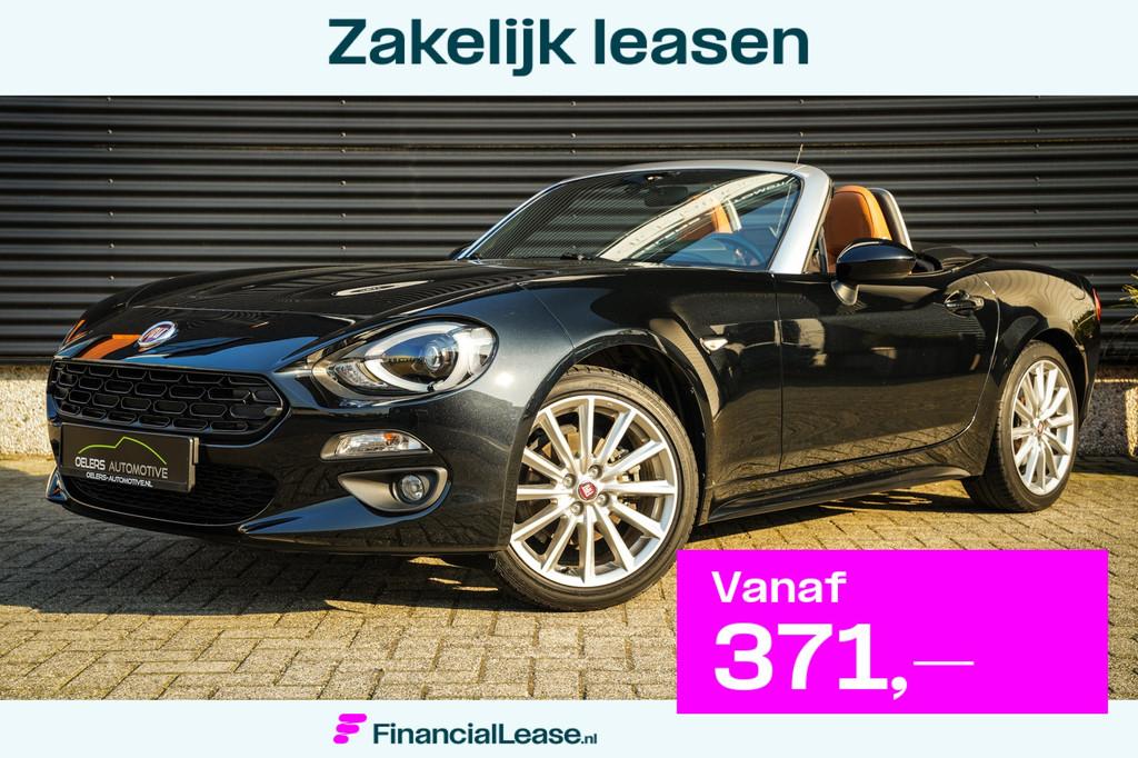 Fiat 124 Spider 1.4 MultiAir Turbo Automaat | Bose Sound| Na, Automaat, Gebruikt, Cabriolet, Zwart