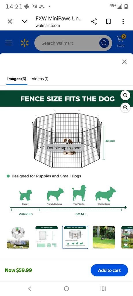 Minipaws playpen, Dieren en Toebehoren, Ophalen of Verzenden, Nieuw