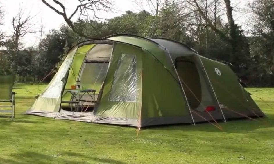 Complete kampeeruitrusting:Coleman Vespucci 6, gasstel, kast, Caravans en Kamperen, Tenten, tot en met 6, Gebruikt, Ophalen